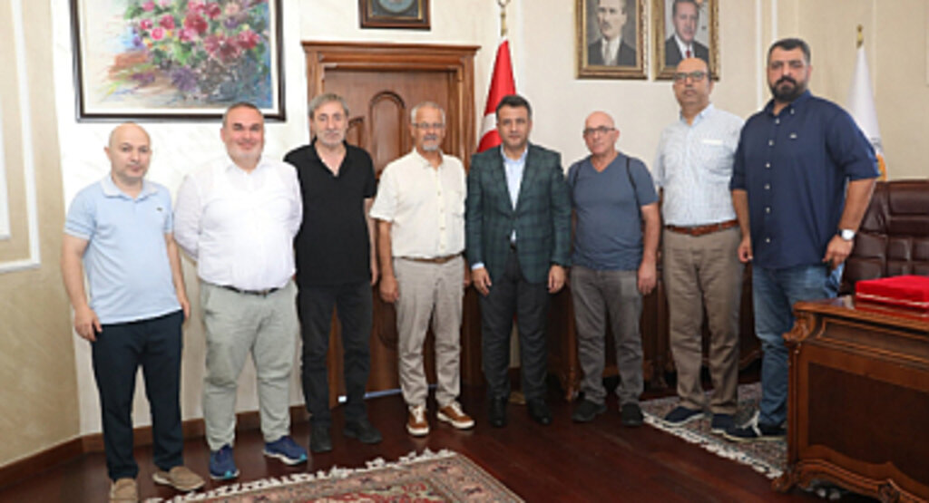 Gazetecilerden Başkan Doğan'a Ziyaret!