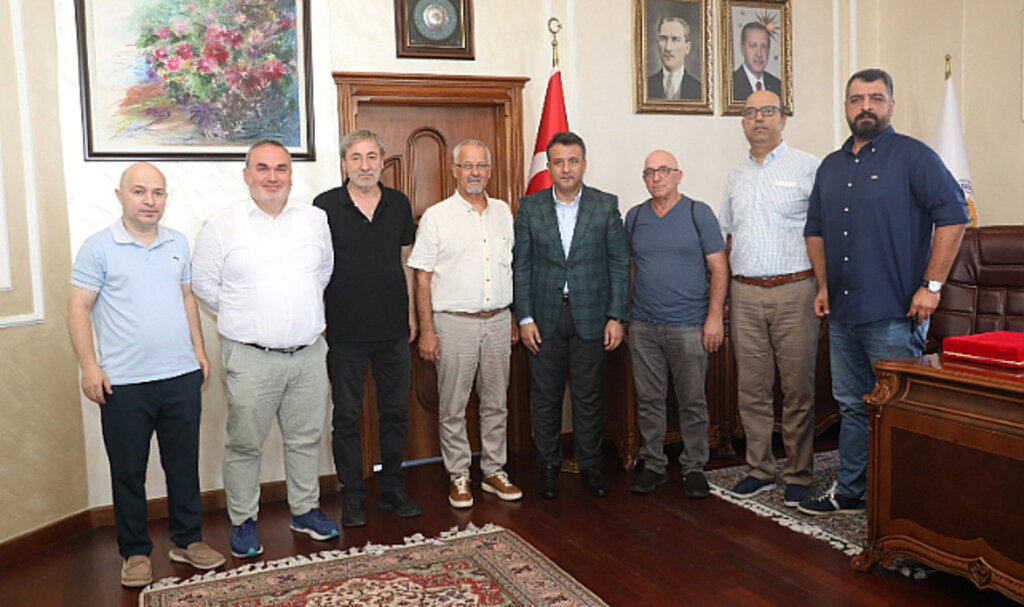 Gazetecilerden Başkan Doğan'a Ziyaret!