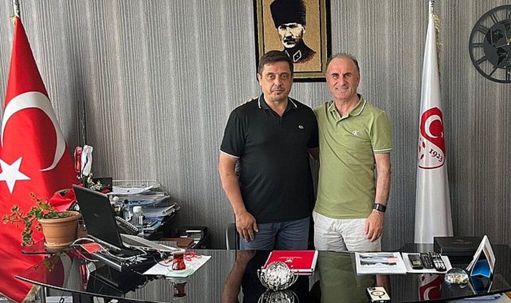 Samsun TFF Bölge Müdürü Haluk Tan'a Şener Aydın’dan Ziyaret!