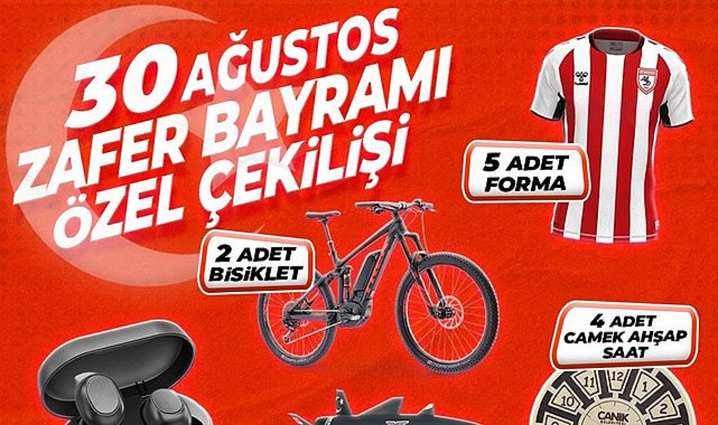 Zafer Bayramı Özel Çekilişinde Canik’ten Hediye Yağmuru!