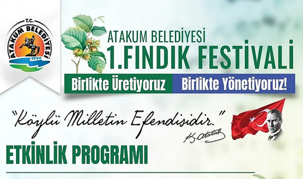 Atakum’da Fındık Festivali Başlıyor!