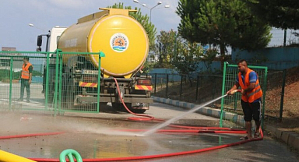 Atakum’da Tüm Okullar Yıkandı!