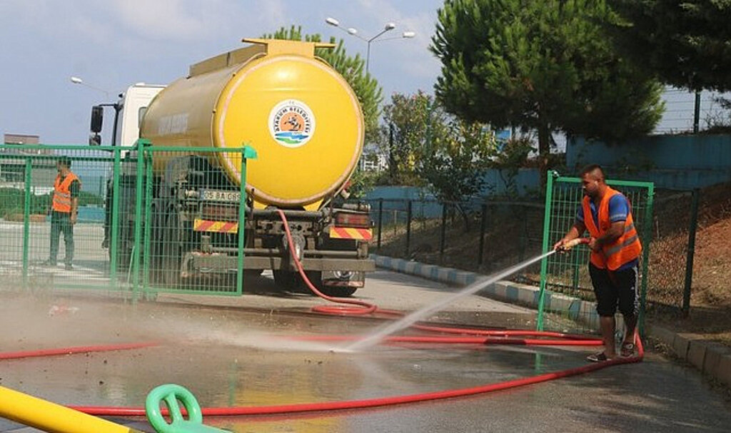Atakum’da Tüm Okullar Yıkandı!