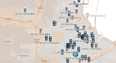 İlkadım'da Atık Toplama Ekipmanları Nerelerde?