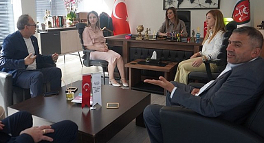 Milletvekili Topsakal'dan Türk Hukuk Enstitüsü Samsun Şubesin Ziyaret!