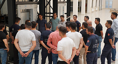 Samsun'da İtfaiye Personeline Eğitim!