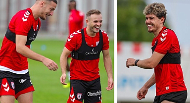 Samsunspor’da Moralli Antrenman!