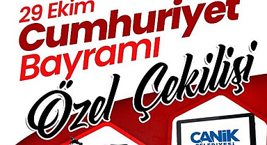 29 Ekim'de Hediyeler Canik'ten!