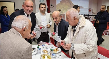 Başkan İbrahim Sandıkçı'ya Büyüklerden Dua!