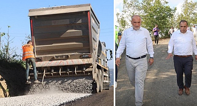 Başkan Sandıkçı, ‘Güvenli ve Konforlu Yollar Yapıyoruz’!