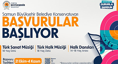 Büyükşehir Belediye Konservatuvarı Başvuruları Başladı!