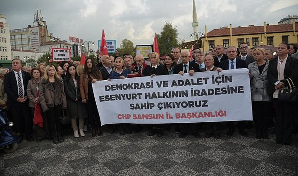 CHP Samsun’dan Tutuklu Başkan Özer’e Destek!