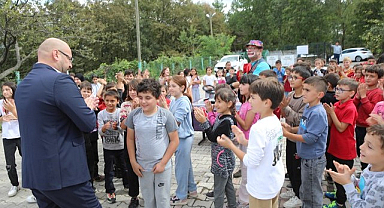 Çocuklardan Başkan Türkel’e Teşekkür!