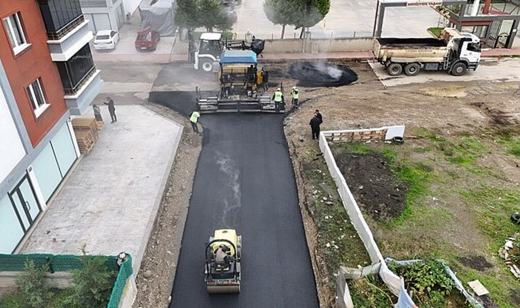 İlkadım'da Yol Asfaltlama Çalışmaları Devam Ediyor!