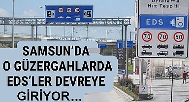 Samsun'da 193 Kilometre Yolda Daha EDS Devreye Giriyor!