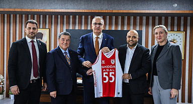 Samsunspor Başkan Vekili Bilen'den Üstündağ'a Ziyaret!