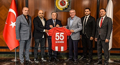 Samsunspor’dan TSO’ya Teşekkür Ziyareti!