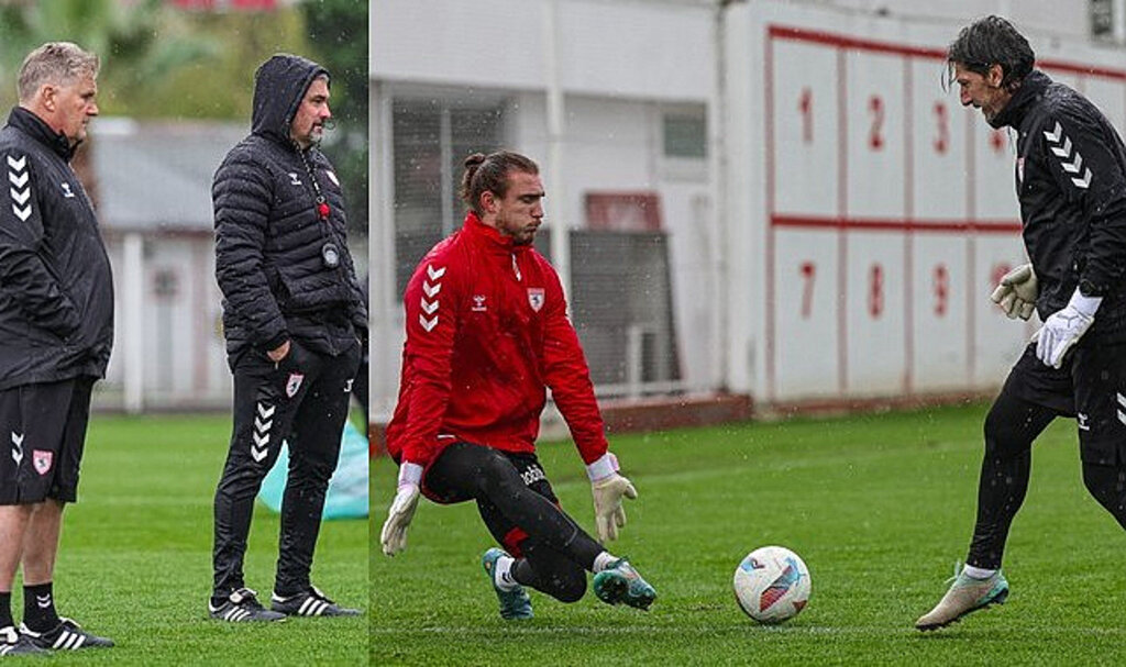 Samsunspor’un Kasımpaşa Hazırlıkları Yağmur Altında Başladı!