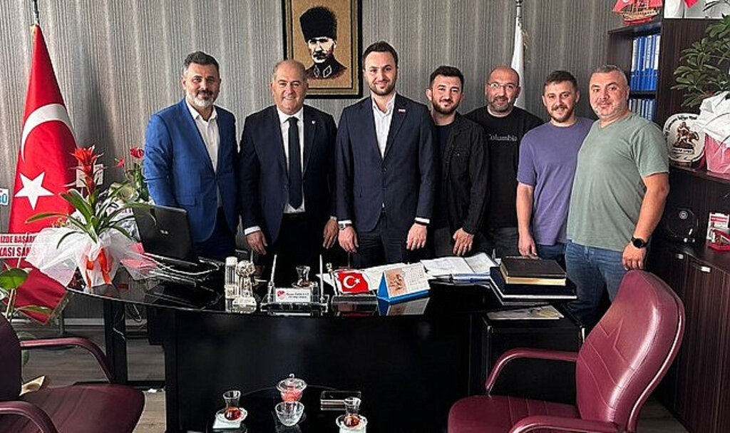 Sevdamız Samsun'dan TFF Samsun Bölge Müdürü Özbulut’a Anlamlı Ziyaret!