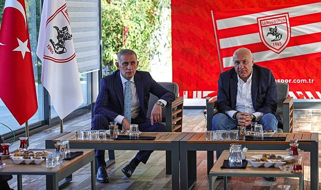 TFF Başkanı Hacıosmanoğlu Samsun'dan Önemli Mesajlar Verdi!