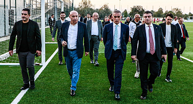 TFF Başkanı Hacıosmanoğlu Samsunspor Tesislerini Ziyaret Etti!