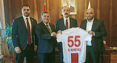 Veysel Bilen'den TBMM Plan ve Bütçe Komisyonu BaşkanıMuş'a Ziyaret!