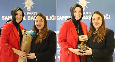 AK Parti Samsun İl Kadın Kollarında Görev Değişimi Yaşandı!
