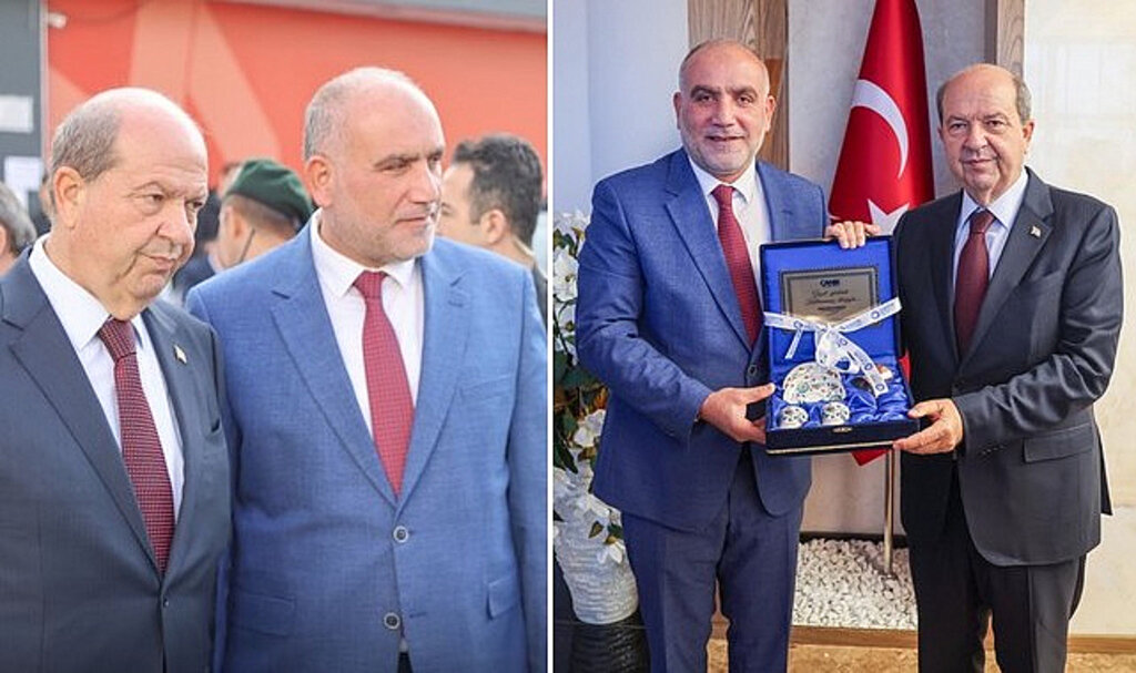 Başkan İbrahim Sandıkçı KKTC Cumhurbaşkanı Ersin Tatar'ı Ağırladı!