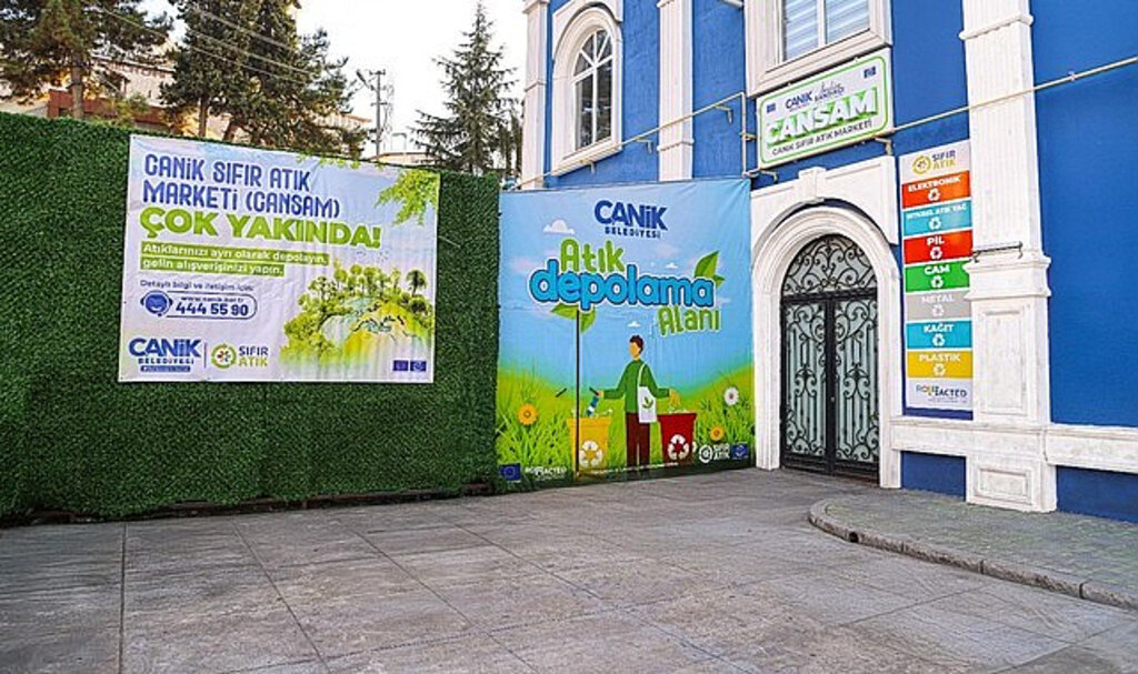 Canik’ten Ekonomiye Dev Katkı! Atığı Getir, Alışverişi Yap…