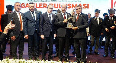 KKTC Cumhurbaşkanı Tatar Samsun’da Gazilerle Buluştu!
