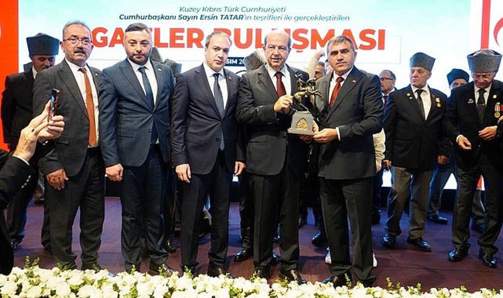 KKTC Cumhurbaşkanı Tatar Samsun’da Gazilerle Buluştu!