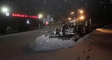 Samsun'a Kar Geliyor! Kuvvetli Yağışlara Dikkat…
