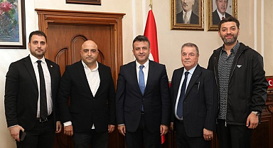 Samsunspor'dan Başkan Doğan'a Ziyaret!