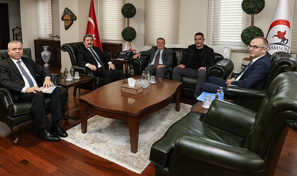 Samsunspor'dan Vali Tavlı'ya Ziyaret!
