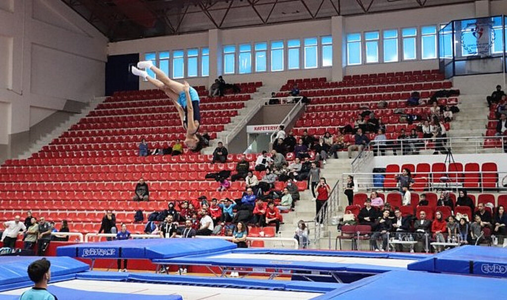 Trampolin Cimnastik Türkiye Şampiyonası Samsun'da Yapıldı!