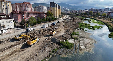 Canik’te Mert Irmağı Islahı Devam Ediyor!
