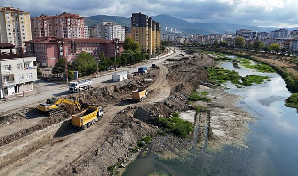 Canik’te Mert Irmağı Islahı Devam Ediyor!