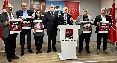 CHP Samsun İl Başkanı Mehmet Özdağ'dan Mitinge Davet!