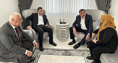 MHP Samsun İl Başkanı Burhan Mucur'dan Kıbrıs Gazisi Baki Bolat'ın Ailesine Vefa Ziyareti!