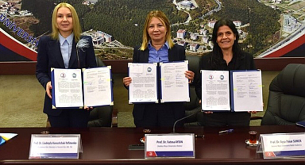 OMÜ ile Kiev Ulusal Teknoloji ve Tasarım Üniversitesi Arasında İş Birliği Protokolü İmzalandı!
