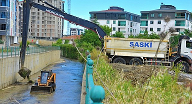 SASKİ Ekipleri Yoğun Yağışlara Karşı Tedbiri Elden Bırakmıyor!