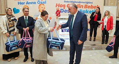 Canik'te Anne Adaylarına Bebek Destek Paketi!