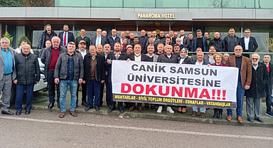Canikliler, Samsun'u Yönetenlere Şöyle Seslendi ! 'Üniversitemize Dokunmayın'
