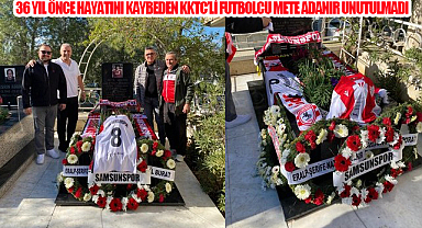 İzmir Samsunspor Taraftarlar Derneği Adanır’ı Kabri Başında Andı!