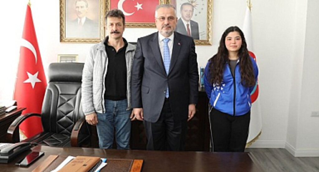 Milli Sporcu Ezginur Türkmen’i Başkan Kılıç Yolcu Etti!