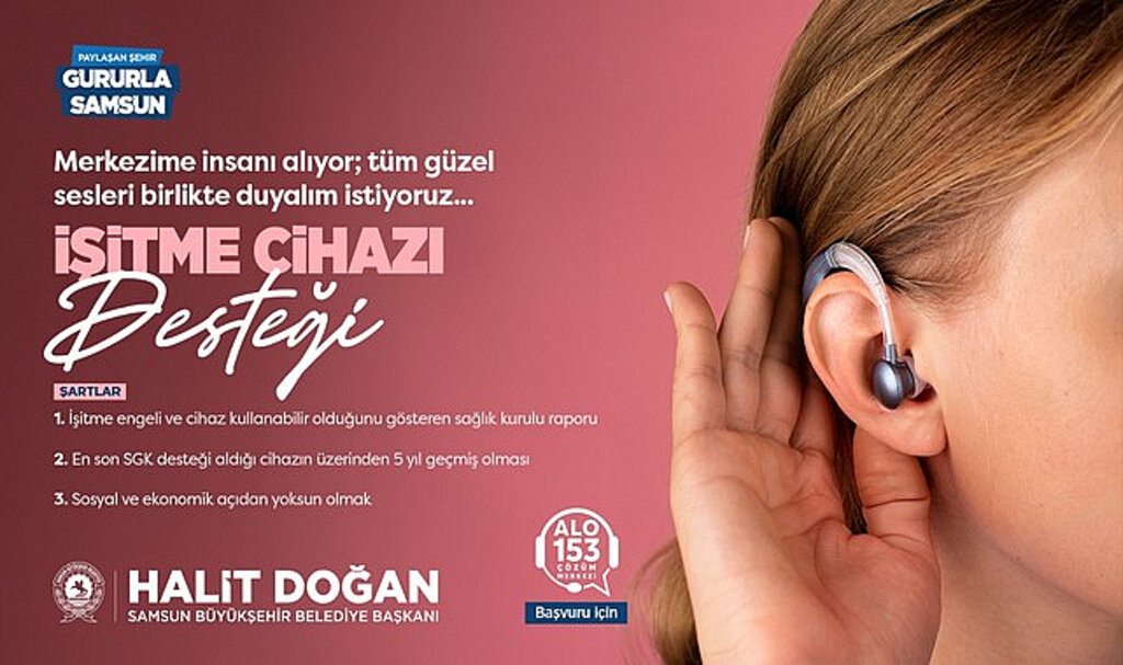 Büyükşehir Belediyesi’nden İşitme Cihazı Desteği!