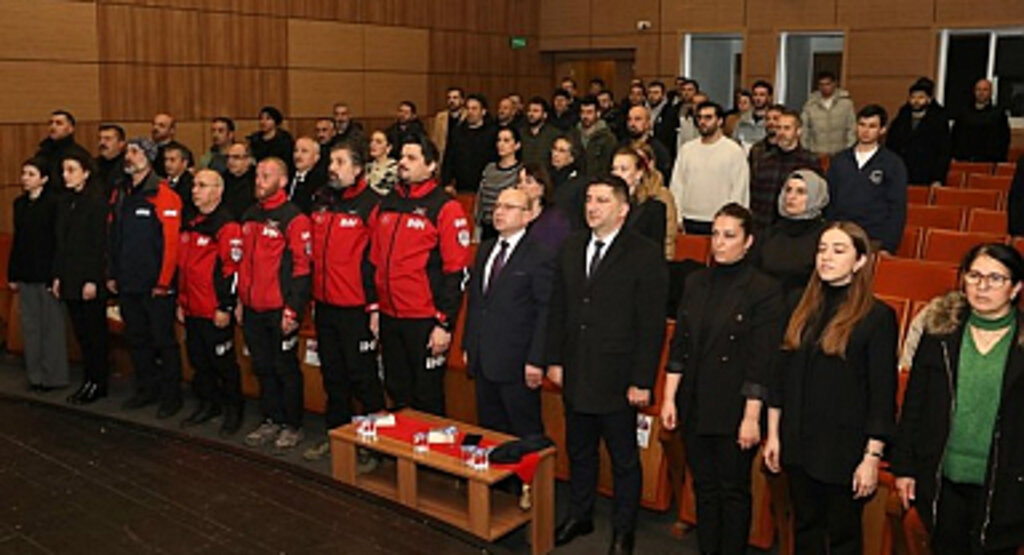 Büyükşehir’in Gönüllü Arama Kurtarma Ekibinden 6 Şubat Anma Programı!