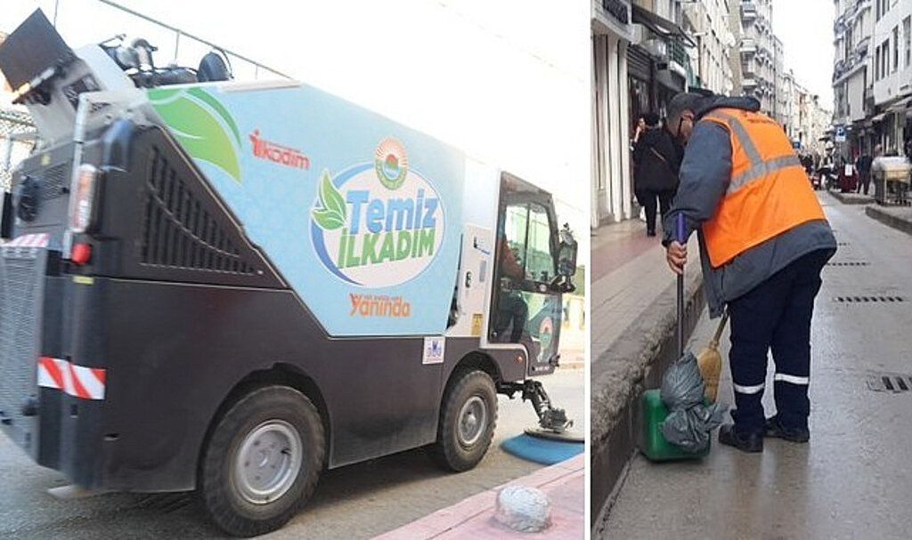 İlkadım’da Temizlik Çalışmaları Hız Kesmiyor!