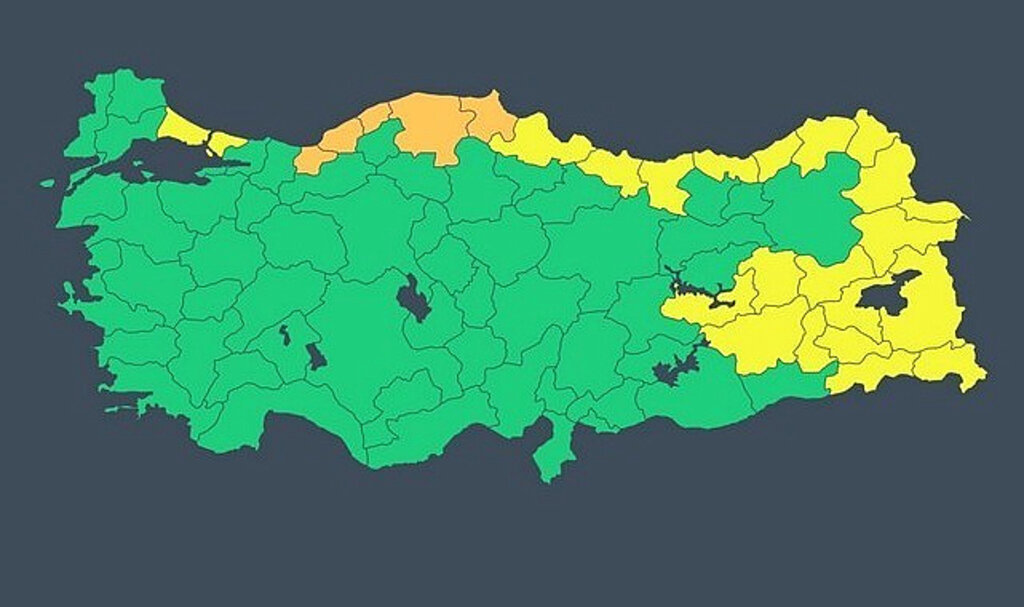 Meteorolojiden Samsun İçin Sarı Uyarı! Valilikten Tedbir Duyurusu…