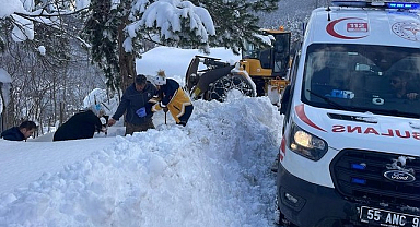 Samsun’da 98 Hasta Kar Engelini Büyükşehir İle Aştı!